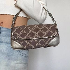 Y2k express metallic mini bag
